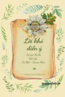 Lời Khó Diễn Ý - Mị Dã